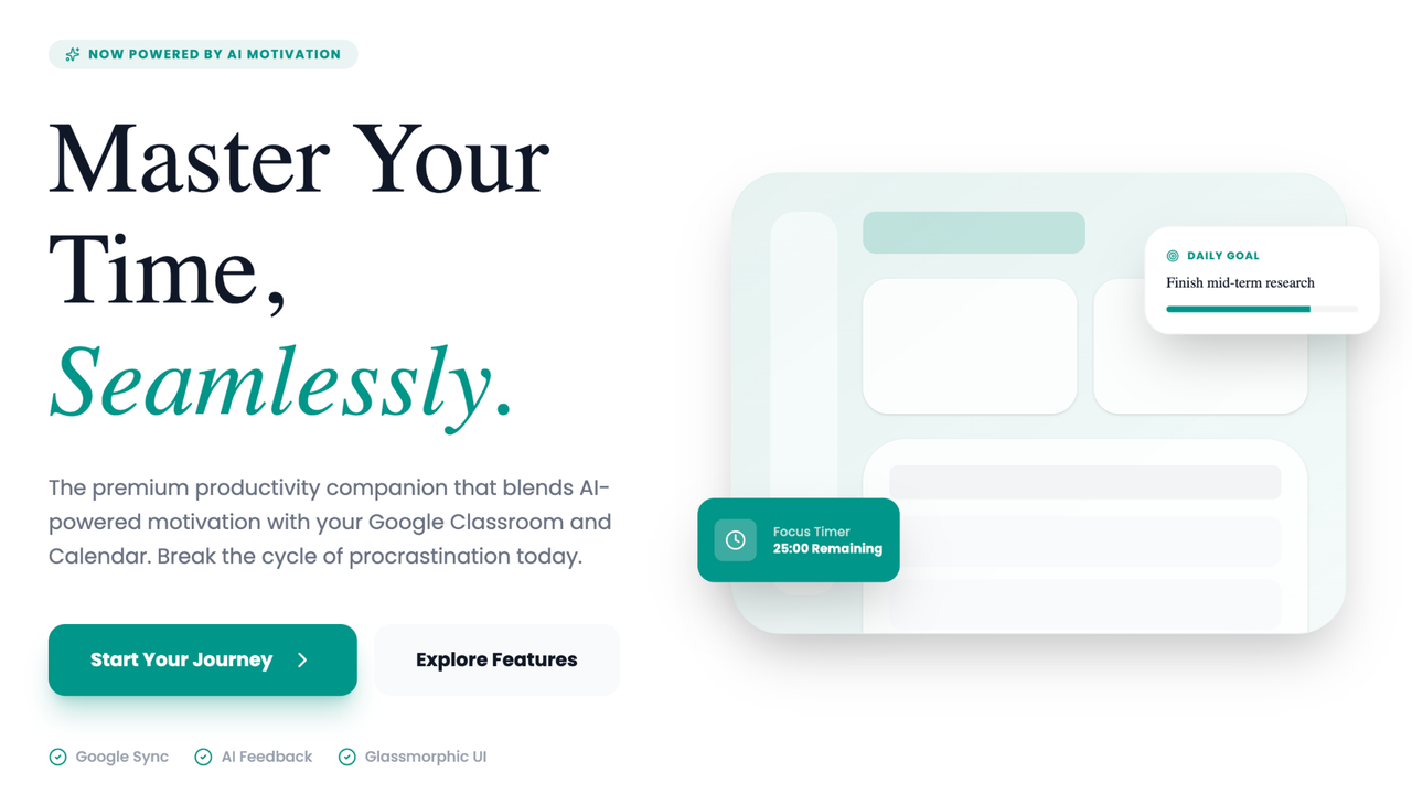 Nocrastination screenshot