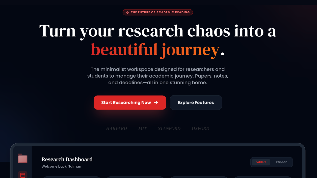 PaperTracker screenshot